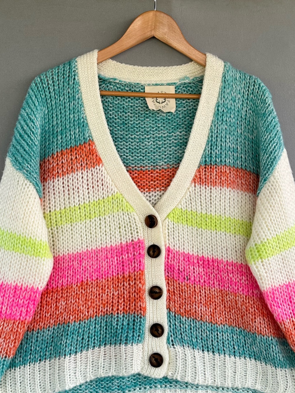 🎉5 for $45🎉 Fantastic Fawn cardigan sweater size s - Picture 4 of 9